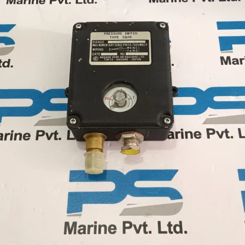 Nagano Keiki CQ20 Pressure Switch Range -760mmHg ~ 1 Kgf /Cm2