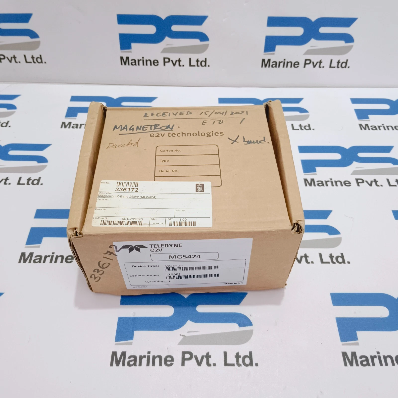 E2V Technologies EEV MG5424 Radar Magnetron New - Image 3