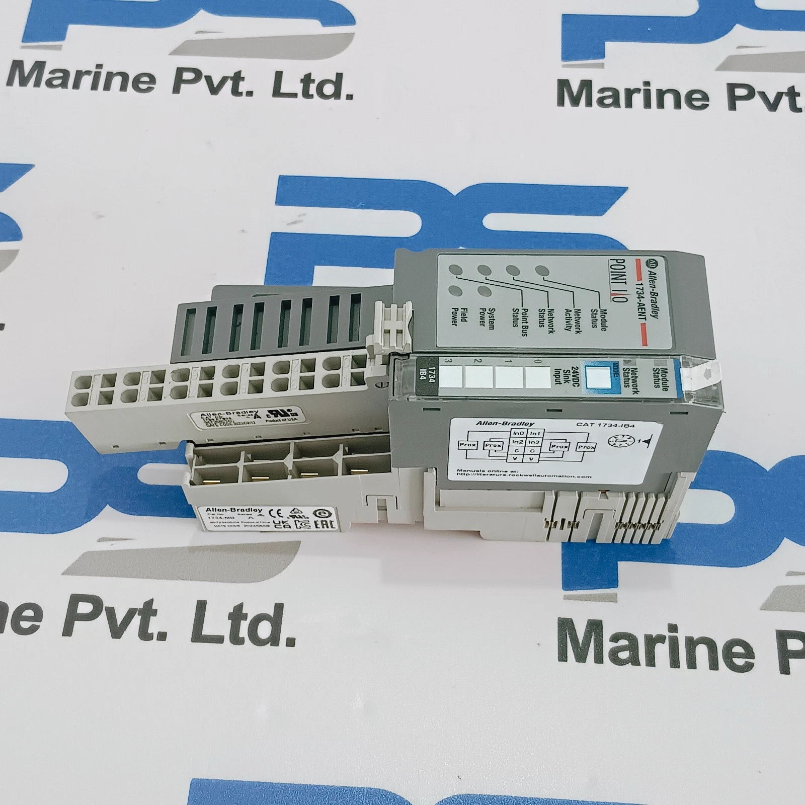 Allen Bradley 1734-AENT Ethernet Network Adaptor & 1734-IB4 Digital Input Module - Image 3