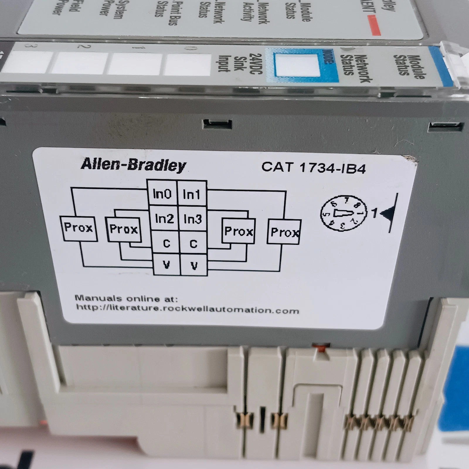 Allen Bradley 1734-AENT Ethernet Network Adaptor & 1734-IB4 Digital Input Module - Image 7