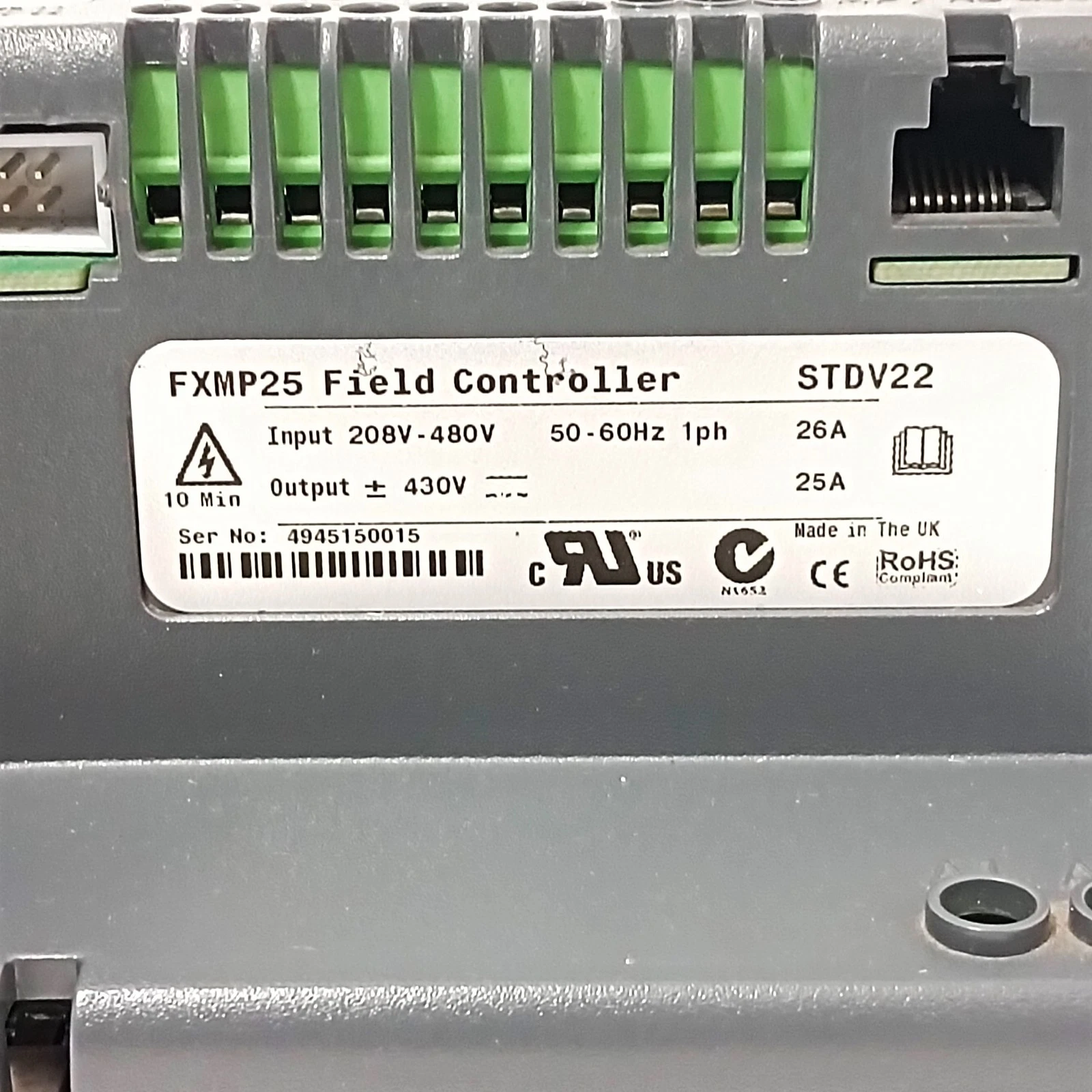EMERSON FXMP25 FIELD CONTROLLER - Image 2