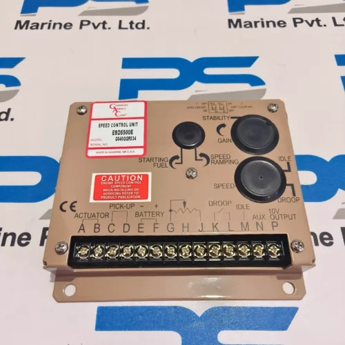 Governors America Corp ESD5500E Speed Control Unit