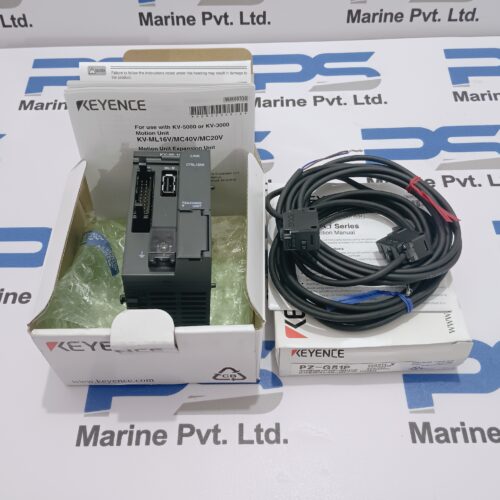 KEYENCE KV-ML16V Positioning Motion Unit With PZ-G51P Square Transmissive Cable