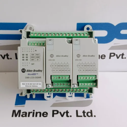Allen-Bradley 2080-LC20-20QWB Micro820 Controller with 2080-OB4 Digital Output