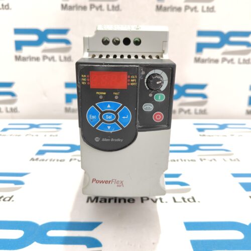 ALLEN-BRADLEY 22F-A4P2N103 POWER FLEX 4M 0.75kW 1 HP (S/N: FA4P2N0W20430033)