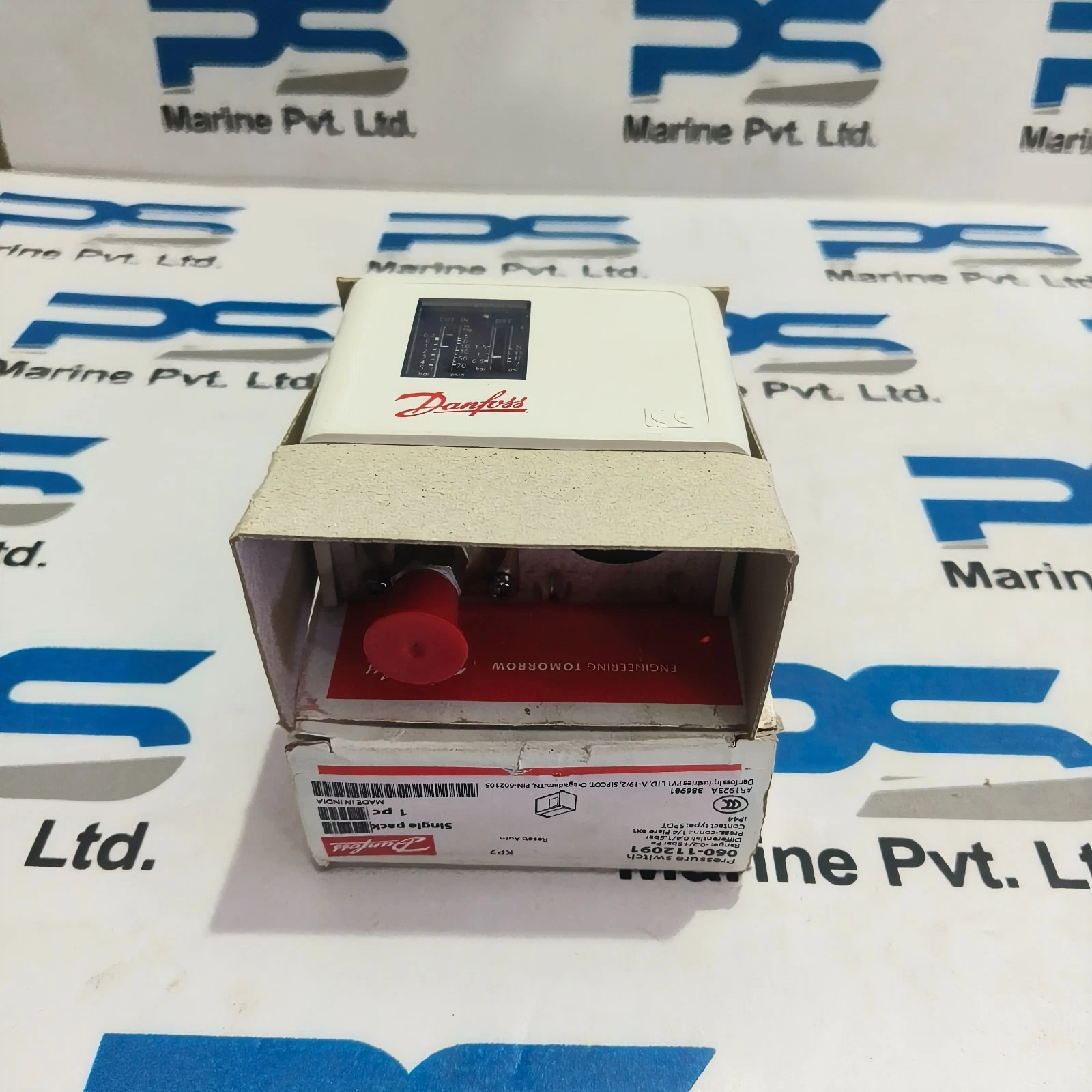 Danfoss KP2 Pressure Switch Range : -0.2 to +5 Bar
