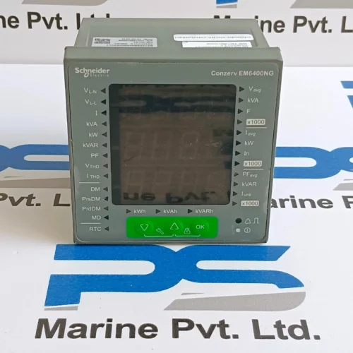 SCHNEIDER ELECTRIC CONZERV EM6400NGRSCL1 POWER AND ENERGY METER