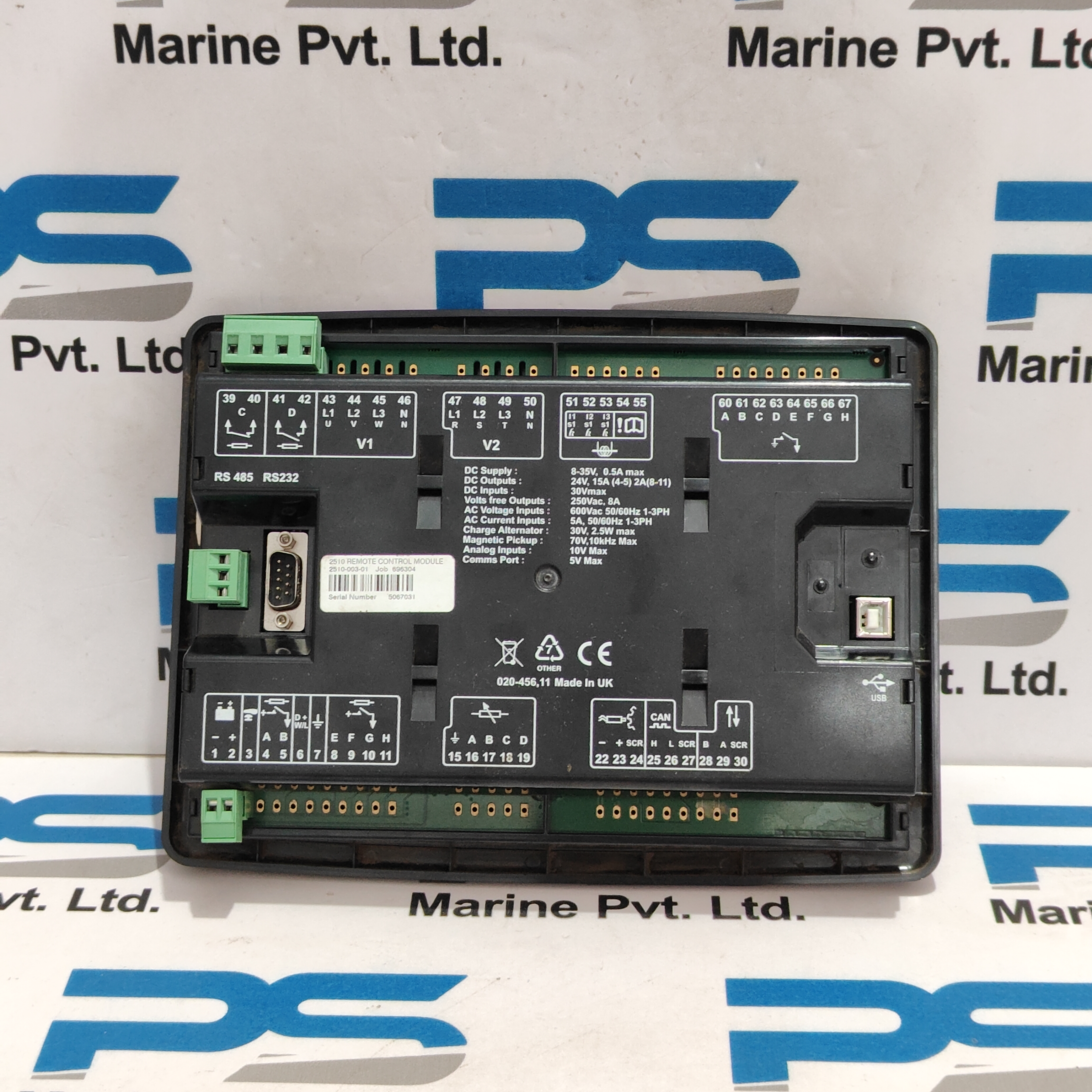 DEEP SEA ELECTRONICS DSE2510 REMOTE CONTROL MODULE NEW (S/N: 5067031) - Image 6