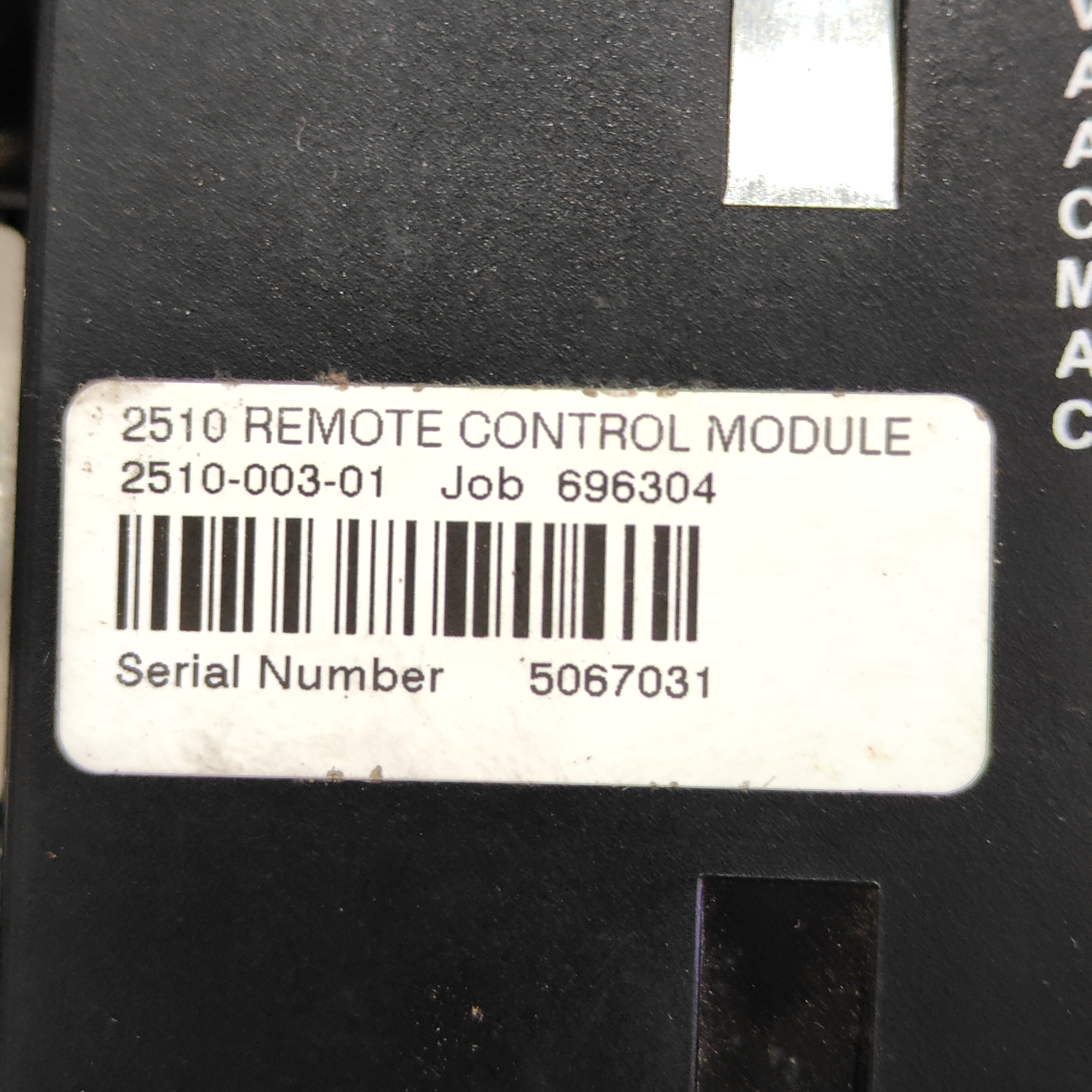 DEEP SEA ELECTRONICS DSE2510 REMOTE CONTROL MODULE NEW (S/N: 5067031) - Image 3