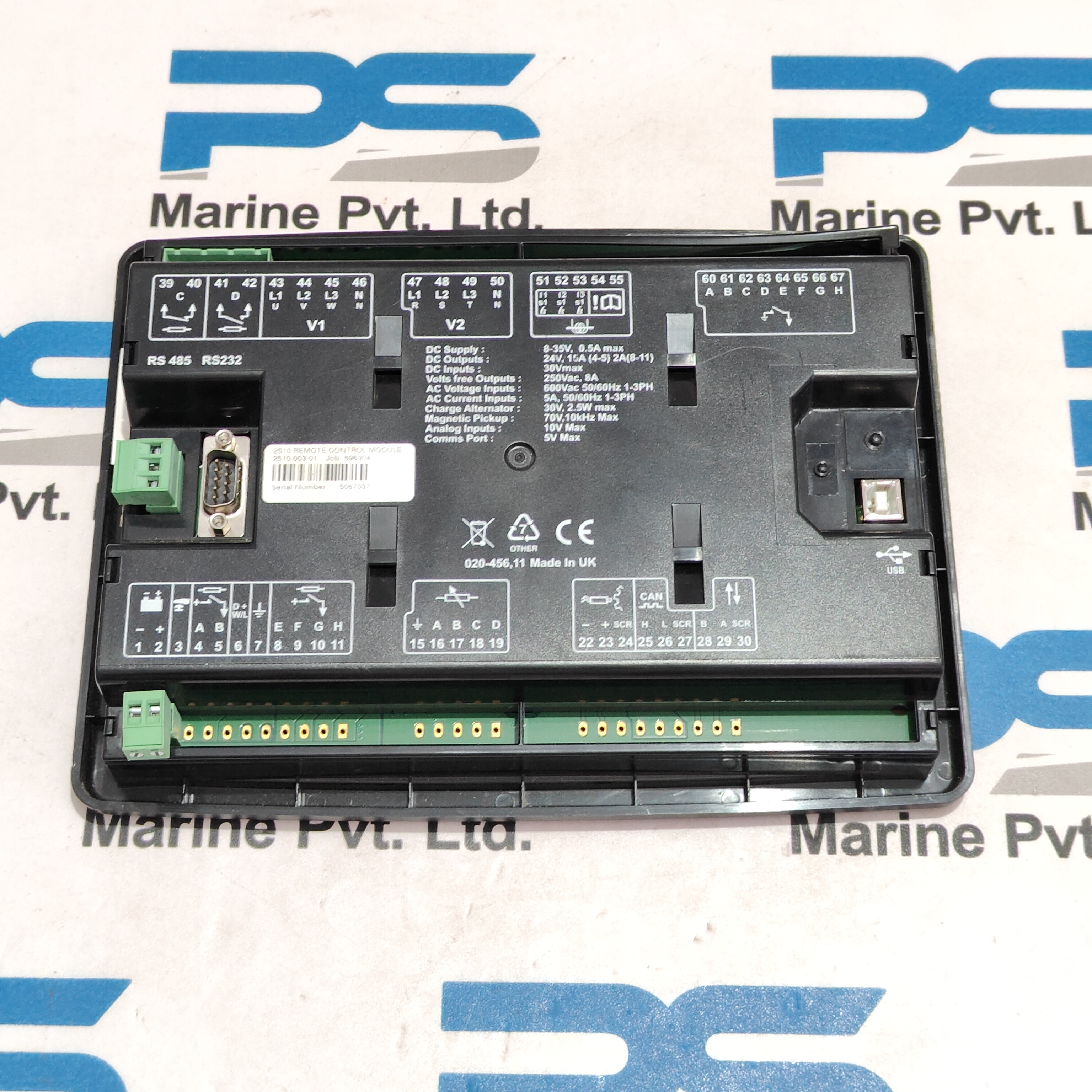 DEEP SEA ELECTRONICS DSE2510 REMOTE CONTROL MODULE NEW (S/N: 5067037) - Image 5