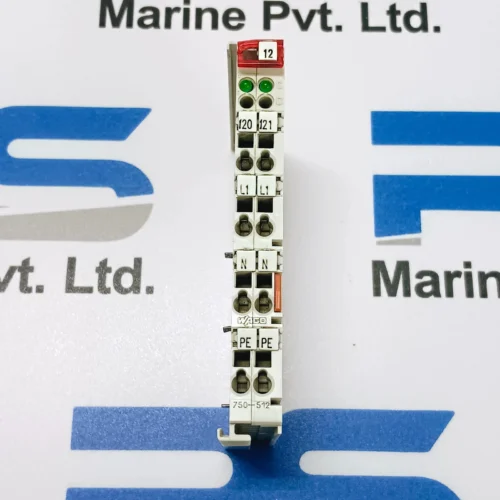 WAGO 750-512 2-CHANNEL RELAY OUTPUT MODULE