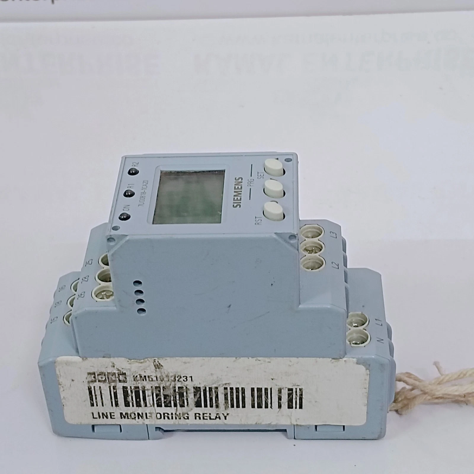 SIEMENS 7UG0818-1CA20 LINE MONITORING RELAY SUPPLY - 415V AC(L-L) /240V AC (L-H) - Image 5