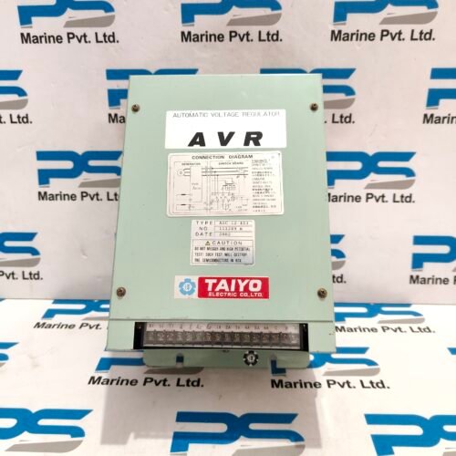 TAIYO ASC-12-4Z3 AVR AUTOMATIC VOLTAGE REGULATOR 111289 m