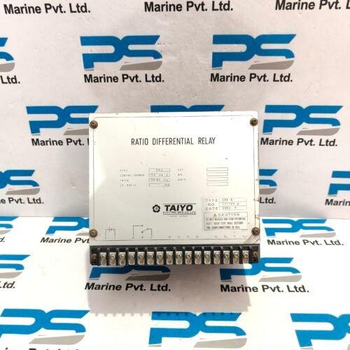TAIYO ELECTRIC SRD-A RATIO DIFFERENTIAL RELAY NO : 111705 e